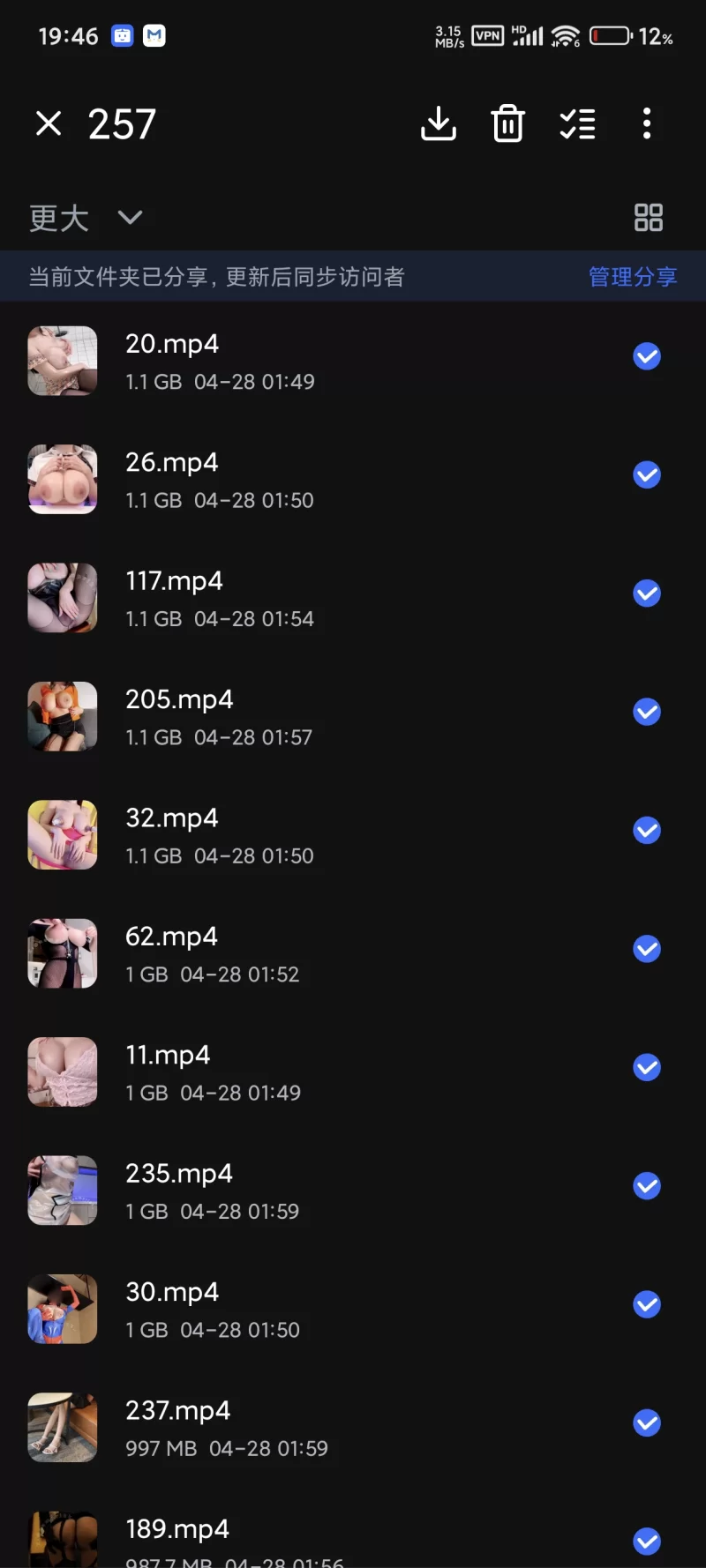 合集 ［npxvip］25.2.25截止 自行整理原版［pikpak］【257v+87G】