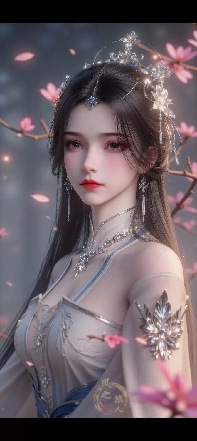 动漫 AI绘画 国漫女神壁纸 头像壁纸风之旅人系列一期（精美超清）【47P+286M】