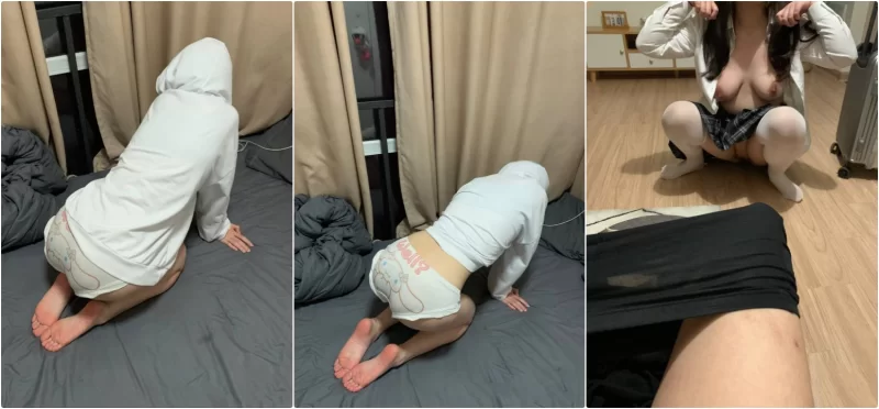 合法萝莉 清纯校花双马尾萝莉『ken』被金主爸爸啪啪调教，小巧的【46v+13p+2.62g】