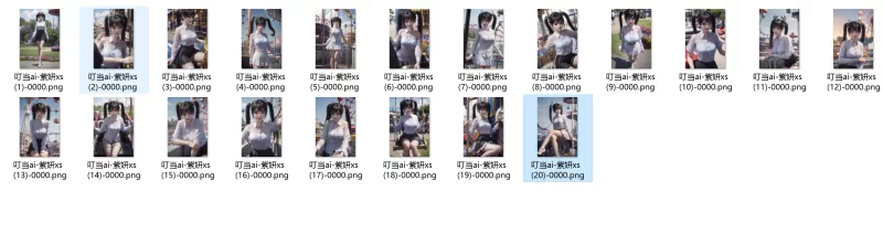 动漫 双马尾加攻速，紫妍萝莉合集【633P+2.7G】