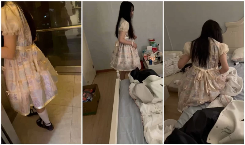 美女御姐 鬼火少年魔爪伸向洛丽塔小妹,使劲揪小姑娘奶头,都揪哭了【1v+449MB】