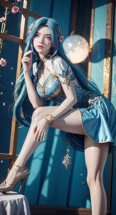 唯美 绝世唐门-王秋儿（清折图包）【56p+1g】