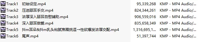 ASMR 压迫舔耳特化型性爱机器人～深入舔耳特化型长舌性爱机【1+700M】