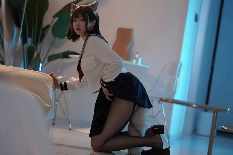 国产coser Natsuko夏夏子 - 大尾巴猫[50P-391.6M]【50P+391M】