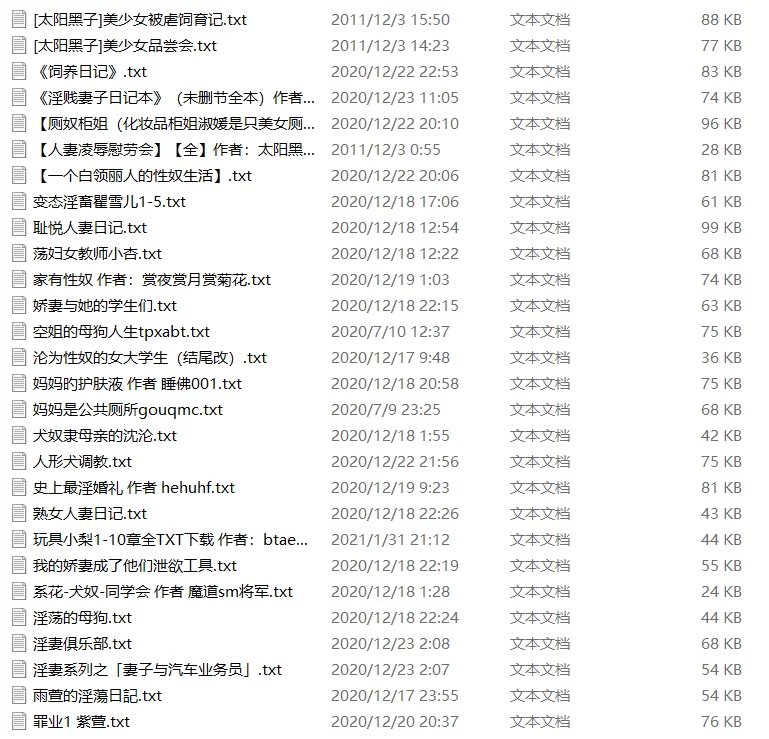 SM凌辱 调教sm的小说合集28本【+1.75m】