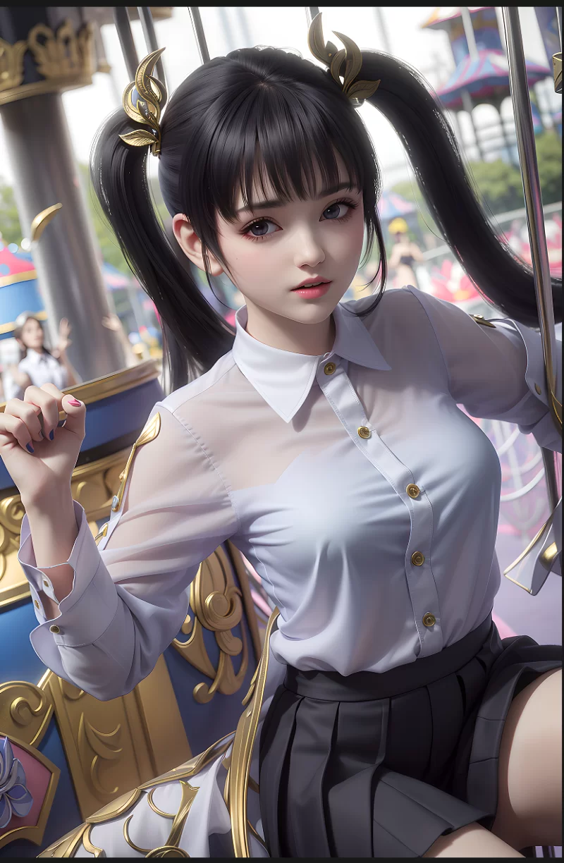 动漫 双马尾加攻速，紫妍萝莉合集【633P+2.7G】