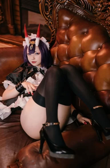 Cosplay 花铃 NO.67 FGO 酒吞童子 女仆【72P+120m】