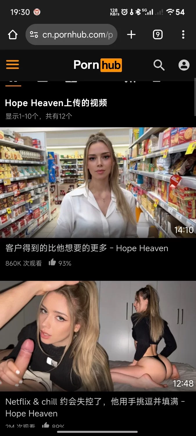 合集 P站超高颜值博主Hope Heaven全视频合集【12+3.02G】