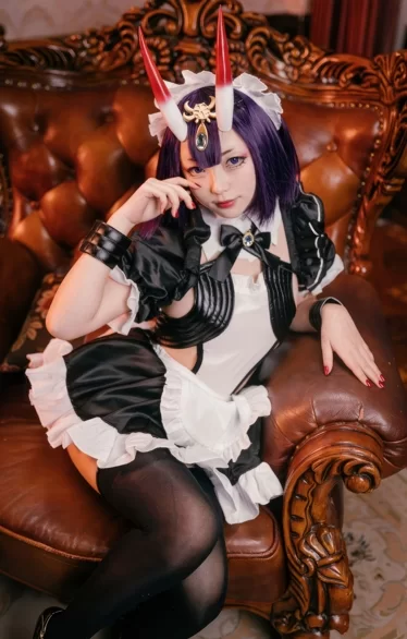 Cosplay 花铃 NO.67 FGO 酒吞童子 女仆【72P+120m】