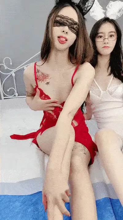 高颜值 极品尤物！气质女神！双飞激情名场面，性感情趣内衣，【2+1343MB】