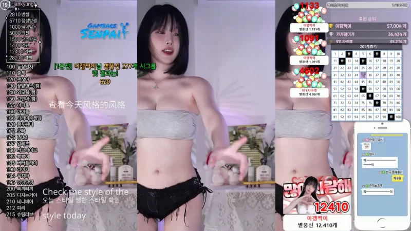 日韩主播 [自录]韩国美女主播BJ woohankyung（rud9281）4月热舞【15v+2.8g】