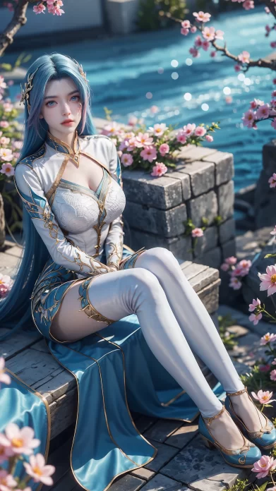 唯美 绝世唐门-王秋儿（清折图包）【56p+1g】