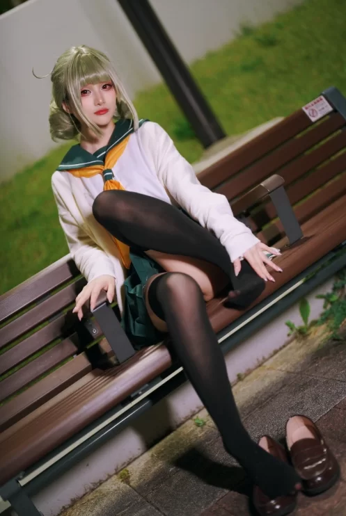 国产coser 幼愛youmeko - 小琪舞 JK制服 48P-787M【48P+787M】