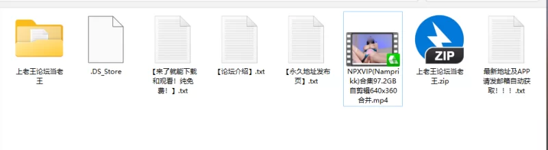 有剧情的 NPXVIP(Namprikk)合集97.2GB自剪辑640x360合并13小时【1V13H+5.76G】