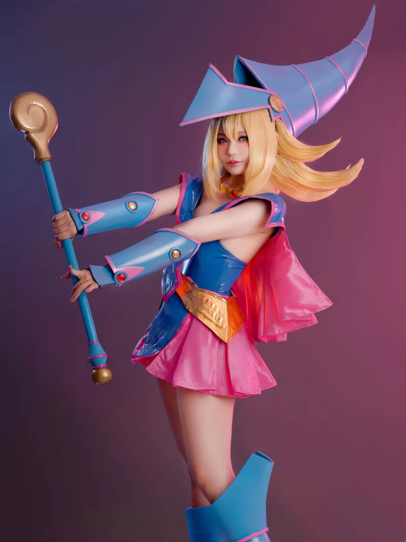 Cosplay ZinieQ Vol.042 Dark Magician Girl (Yu Gi Oh)[41P9V-268M][百度网盘]【41P9V+268M】