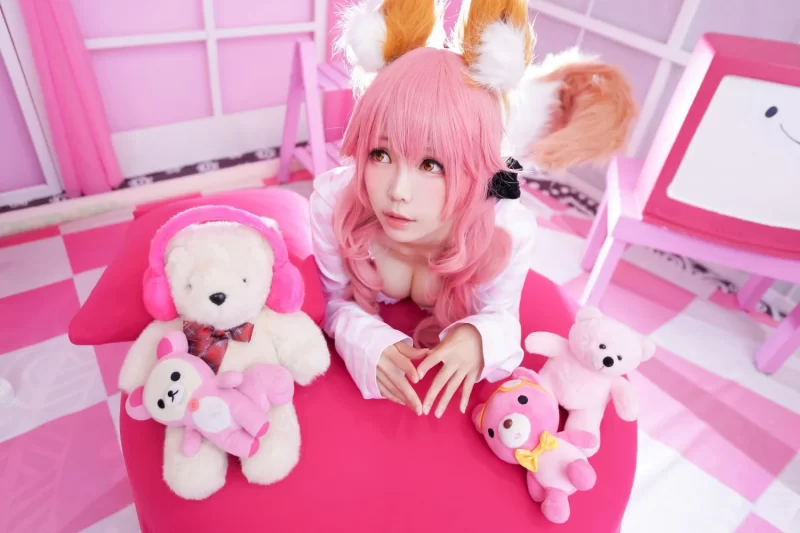 国产coser ElyEE子 玉藻前-私房少女 [31P 78.55 MB]【31P+78M】