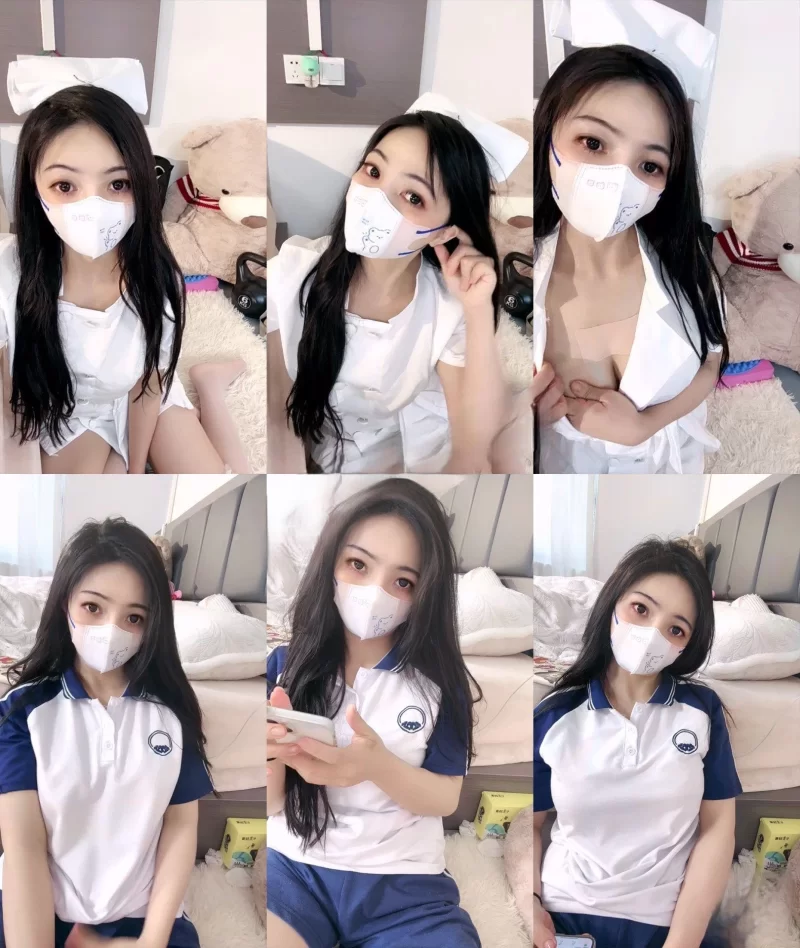 国产主播 大奶女神终于露脸[熊猫娃娃]护士装诱惑！揉穴自慰【7V+3.17G】