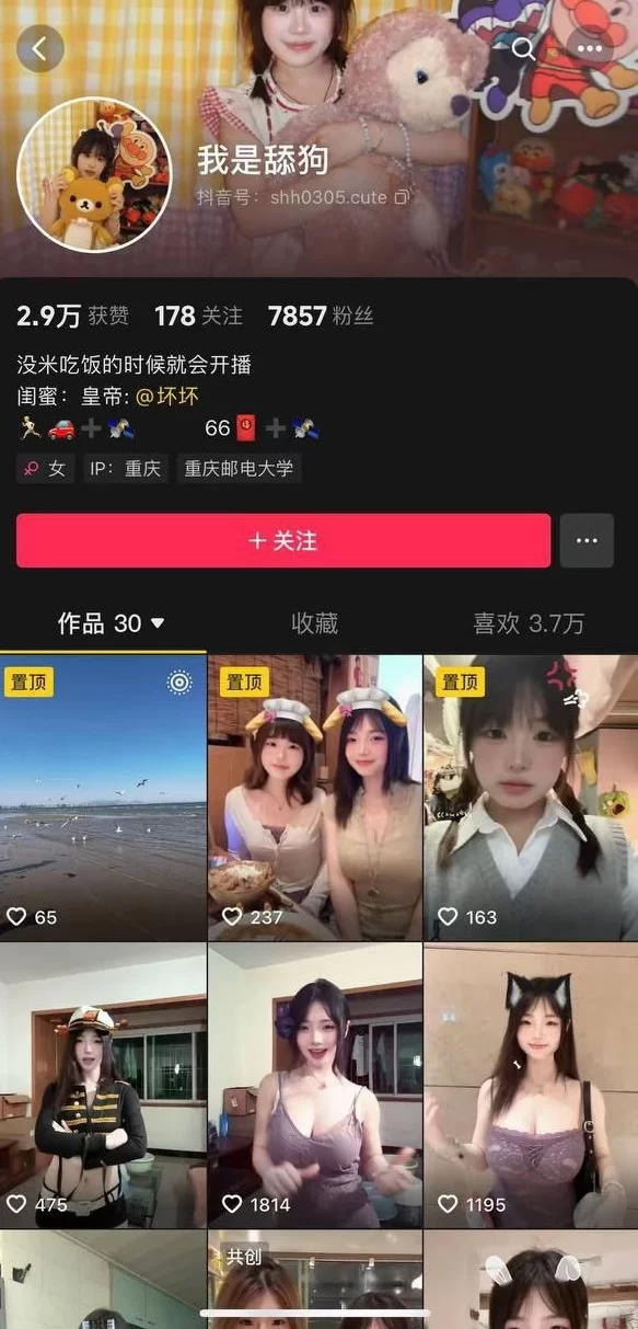 女大学生 抖音大奶甜妹 猫猫忠仆/我是舔狗 反差裸舞自慰啪啪定制【30v+569.28M】