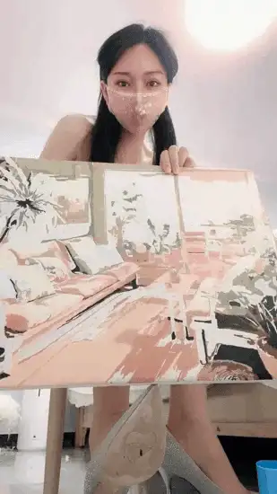 国产主播 丝袜长腿翘臀才女[御兔姐姐]塞跳蛋边作画边发骚~骚舞【84v+96G】