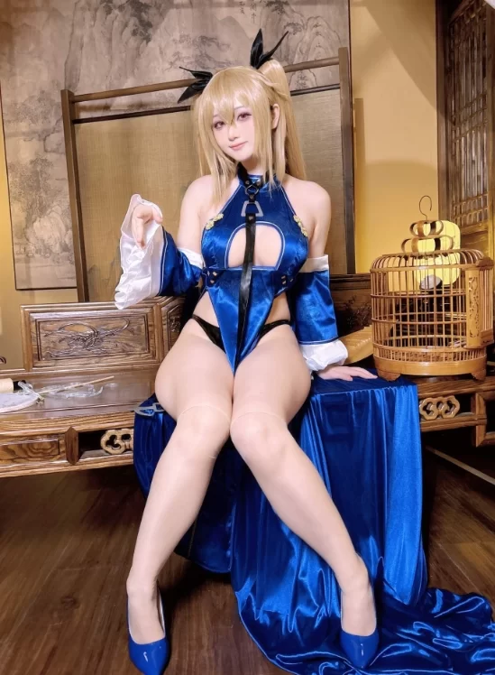 国产coser 屿鱼 - 安克雷奇 33P-42M【33P+42M】