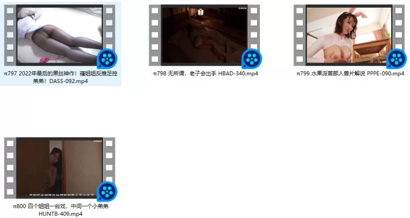 其他 高清岛国电影中文水果Pie美女声优剧情解说AV影片700-800合集【100V+11.1GB】