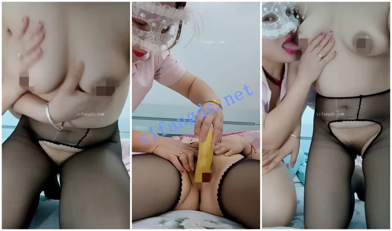 美女御姐 [抖音福利]双女福利[极品夫人]香蕉黄瓜自慰【5v+309.21M】
