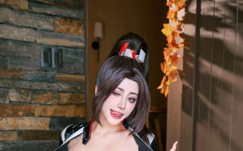 Cosplay Byoru Vol.242 Mai Shiranui Black Outfit [47P22V-2.55GB][百度网盘]【47P22V+2.55G】