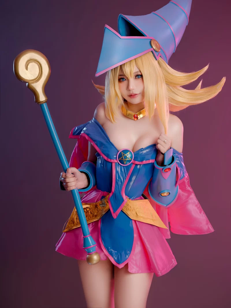 Cosplay ZinieQ Vol.042 Dark Magician Girl (Yu Gi Oh)[41P9V-268M][百度网盘]【41P9V+268M】