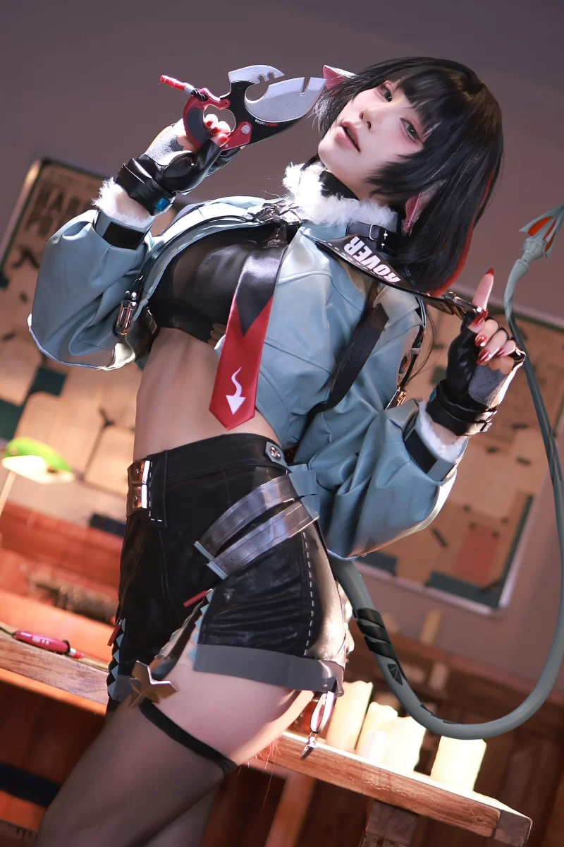 国产模特 水淼Aqua cosplay Jane Doe - Zenless Zone Zero【91P+237.69M】