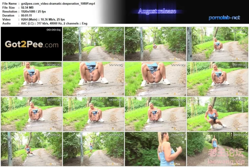 其他 重口！欧美户外放尿合集！Got2Pee 21.05.2024 - 16.08.2024【62v+7.19G】