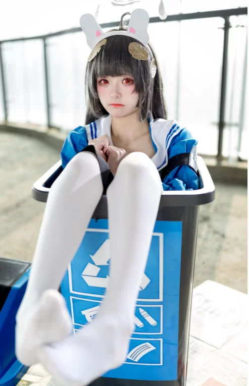 国产coser 九柒喵 - NO.015 霞泽美游【55P+210M】