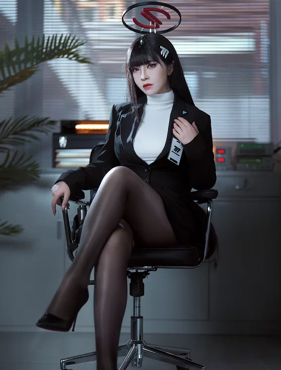国产coser 半半子 - NO.093 碧蓝档案 调月莉音【60P+8V+477M】