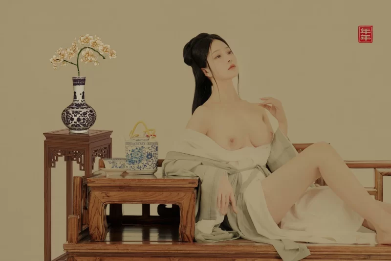 国产coser 气质上乘｜年年《白玉兰》《青丝》古风汉服巨乳小娘子【1+21m】