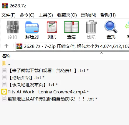 高颜值 [高清修复]工作中的大胸脯 - 列宁娜・克劳恩【1v+3.8G】