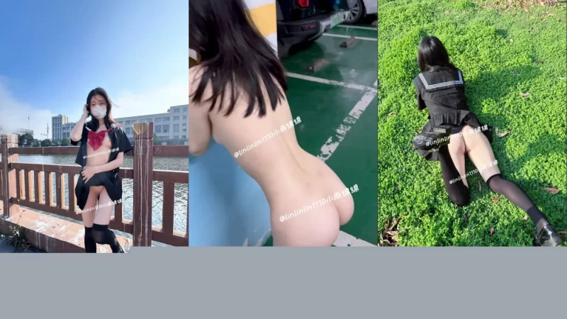 自拍 最新流出，04年杭州打工母狗[小雨绵绵]付费福利②，酷爱露出，天台楼道停车场大马路【多p+v+2.53G】