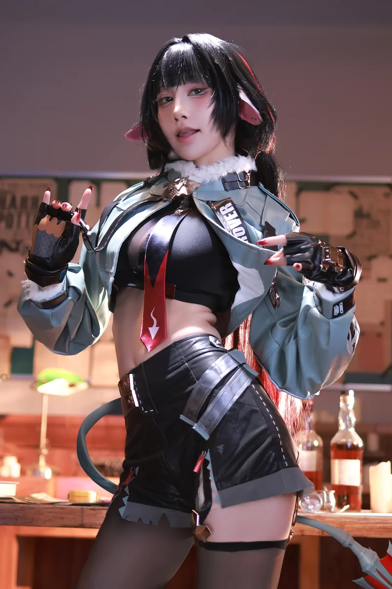 国产模特 水淼Aqua cosplay Jane Doe - Zenless Zone Zero【91P+237.69M】