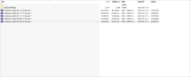 欧美主播 mollyflwers（4）【5v+98g】