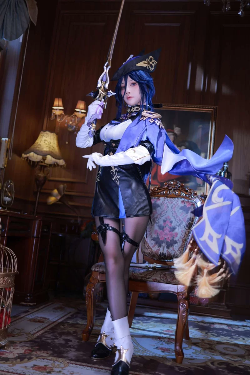 Cosplay 水淼aqua Vol.220 原神 克洛琳德 [79P-462M][百度网盘]【79P+462M】