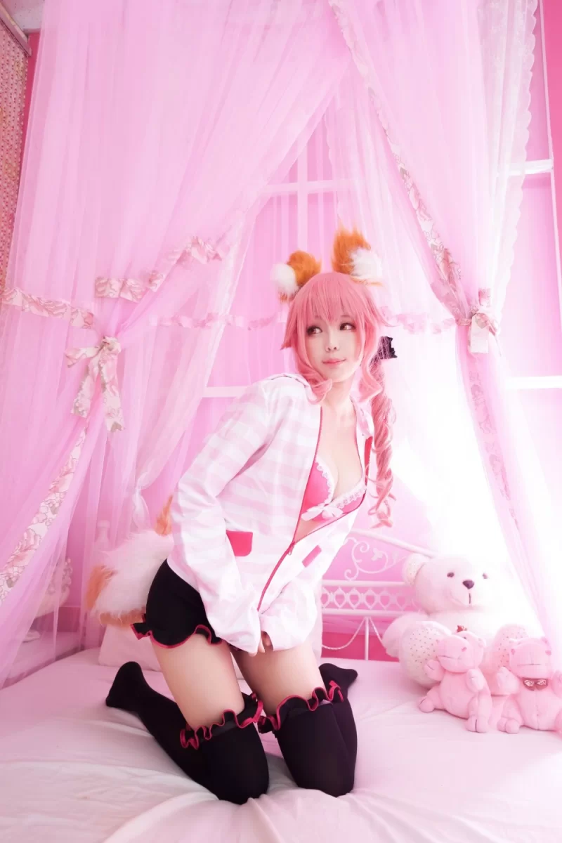 国产coser ElyEE子 玉藻前-私房少女 [31P 78.55 MB]【31P+78M】