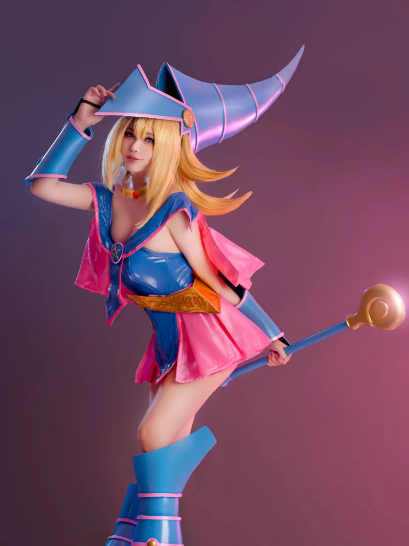 Cosplay ZinieQ Vol.042 Dark Magician Girl (Yu Gi Oh)[41P9V-268M][百度网盘]【41P9V+268M】