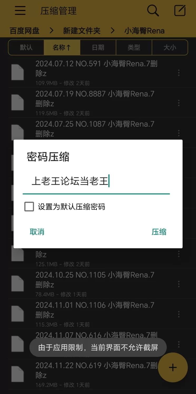 国产模特 小海臀Rena20套合集（2024.07到2025.4）【Np+2.58G】
