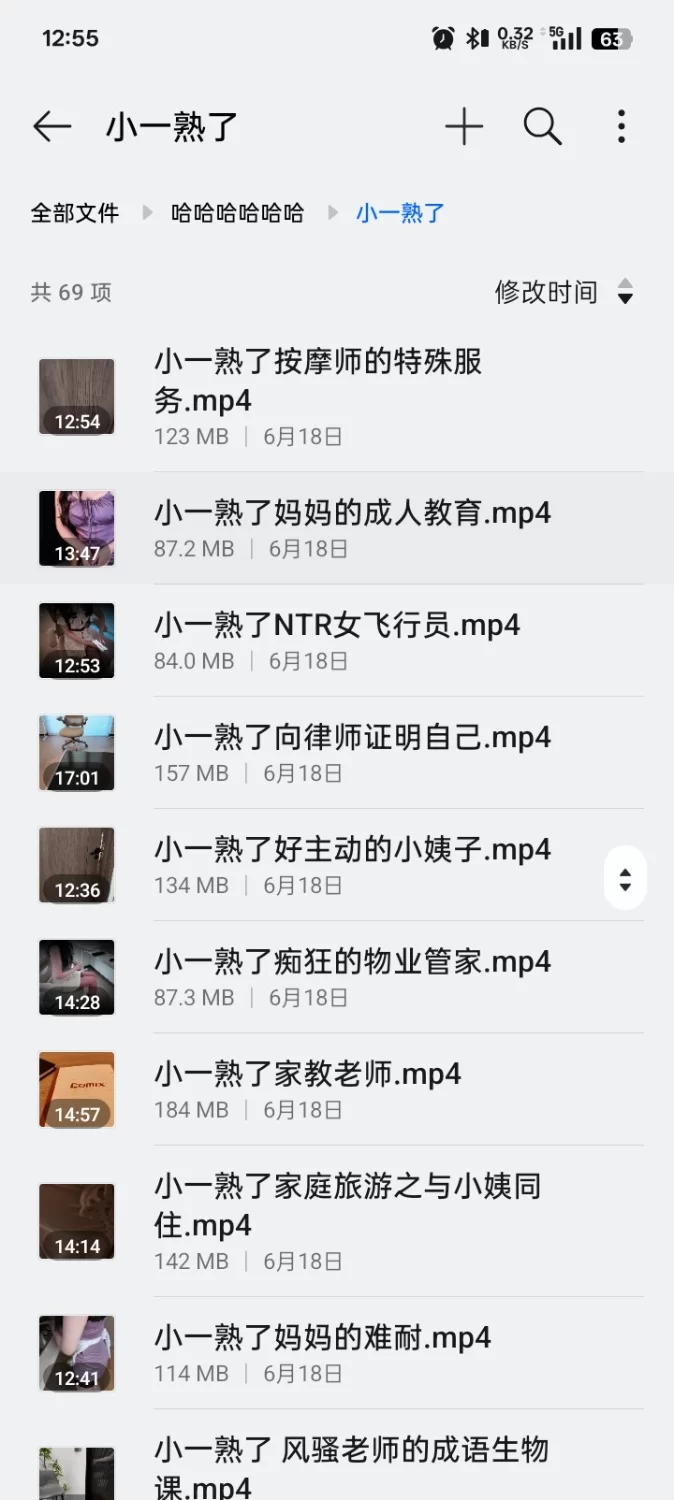 ASMR [自行打包] 斗鱼ASMR超美主播[小一熟了] [68v+9.75g][百度盘]【68v+9.75g】