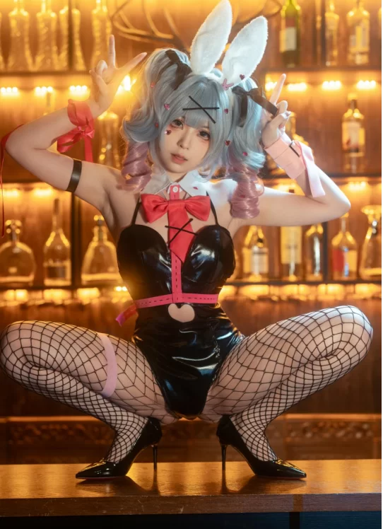 国产coser 幼水铃衣 - NO.014 VOCALOID 初音未来 兔子洞【80P2V+2.96GB】