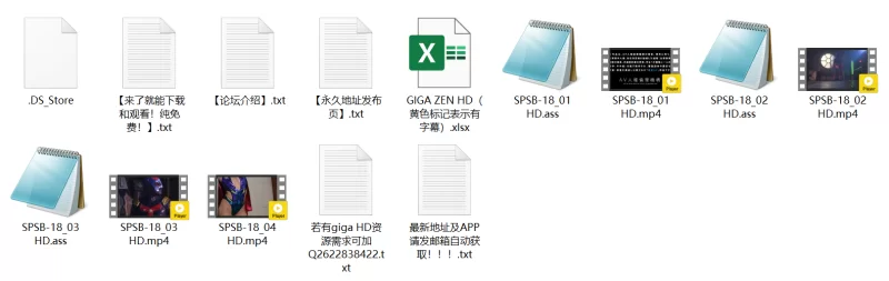 中文字幕 SPSB-18 giga原档高清1080P+6000kbps带外挂字幕版【4V+5.62G】