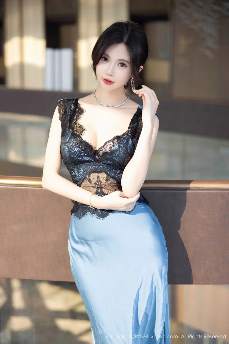 秀人网 绮里嘉 长裙肉丝凸点完美呈现【94P+814M】