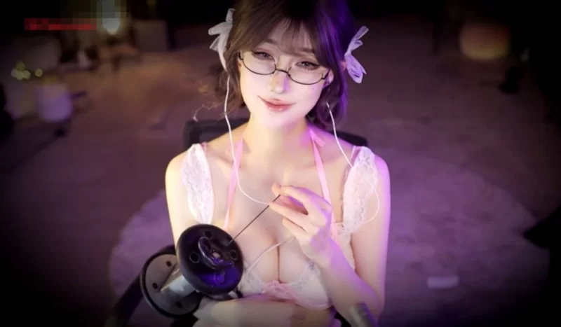 ASMR 斗鱼ASMR骚气主播[张爱玲]女仆咖啡厅vip包间【1V+192M】