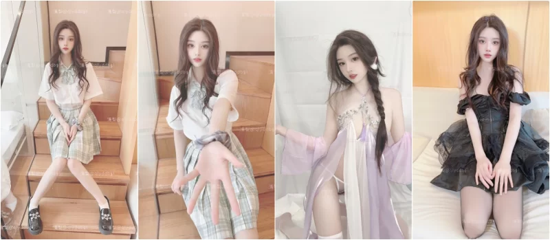 美女御姐 超美颜值 大长腿美少女『清梨』美颜拍逼无懈可击！少女【8v+1.07g】