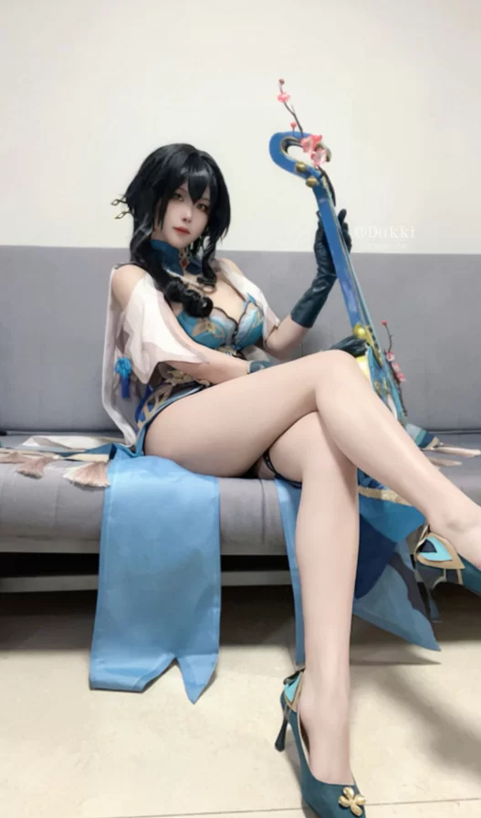 Cosplay Dakki伊_崩坏星穹铁道（阮梅） [49P+1V]【49P+1V+500m】