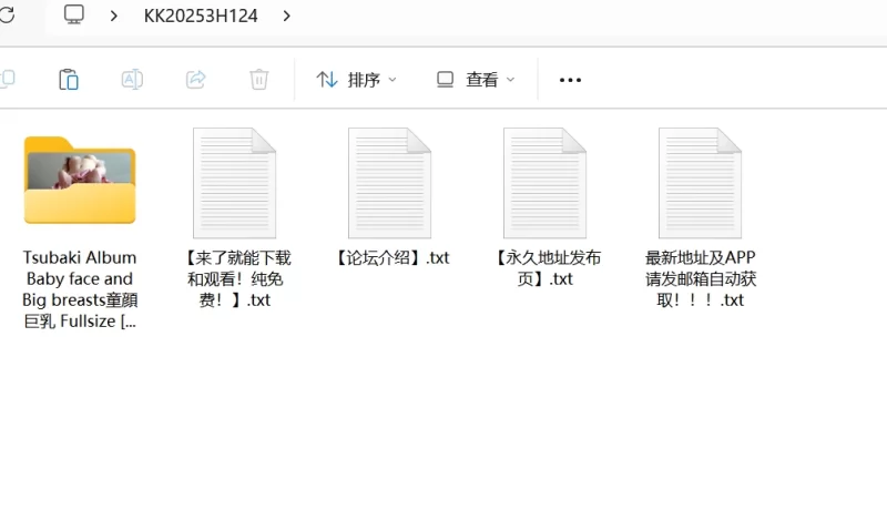 漏点 Tsubaki Album Baby face and Big breasts童顔巨乳全尺寸版【21P+260M】