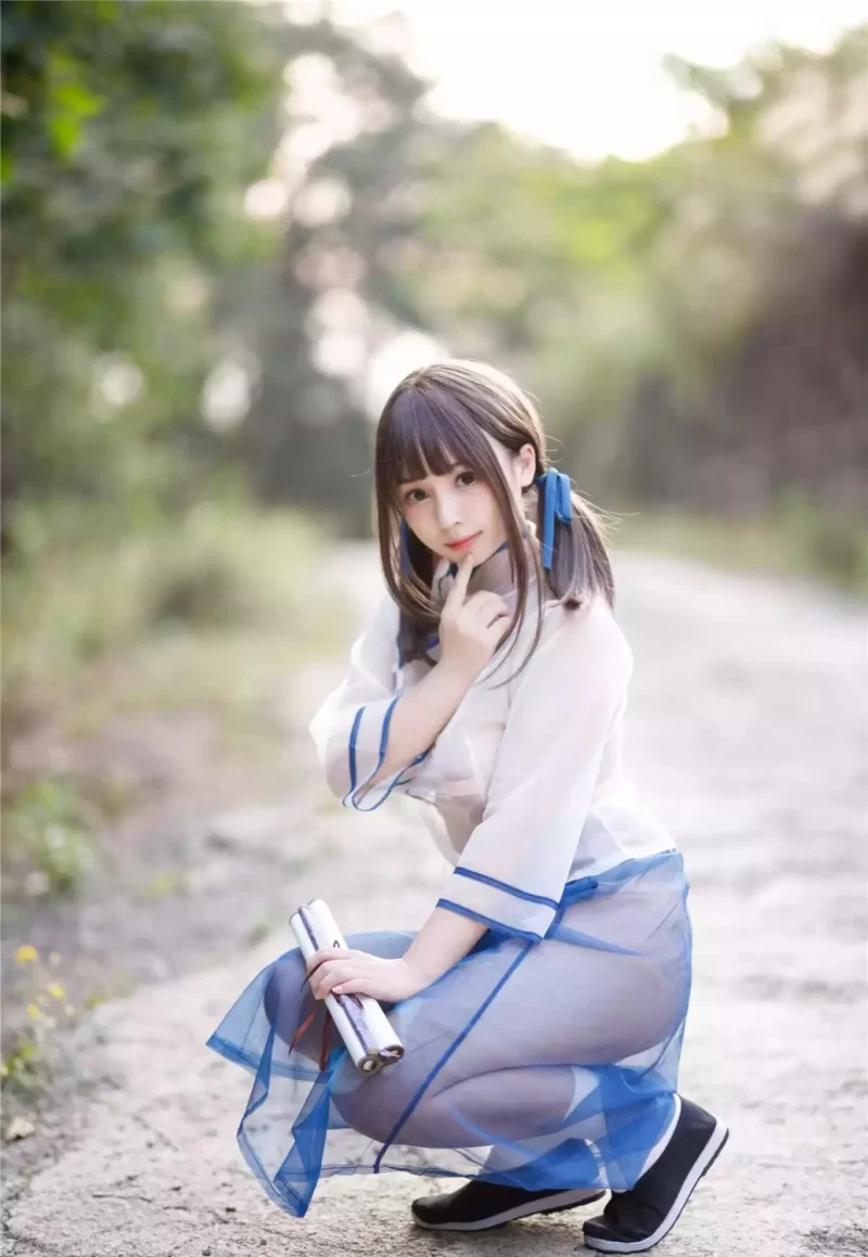 国产coser 胡桃猫Kurumineko写真合集【npv+57g+】